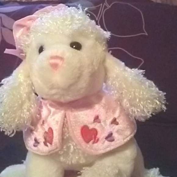 Vintage Plush Bear & Poodle - Picture 3 of 4